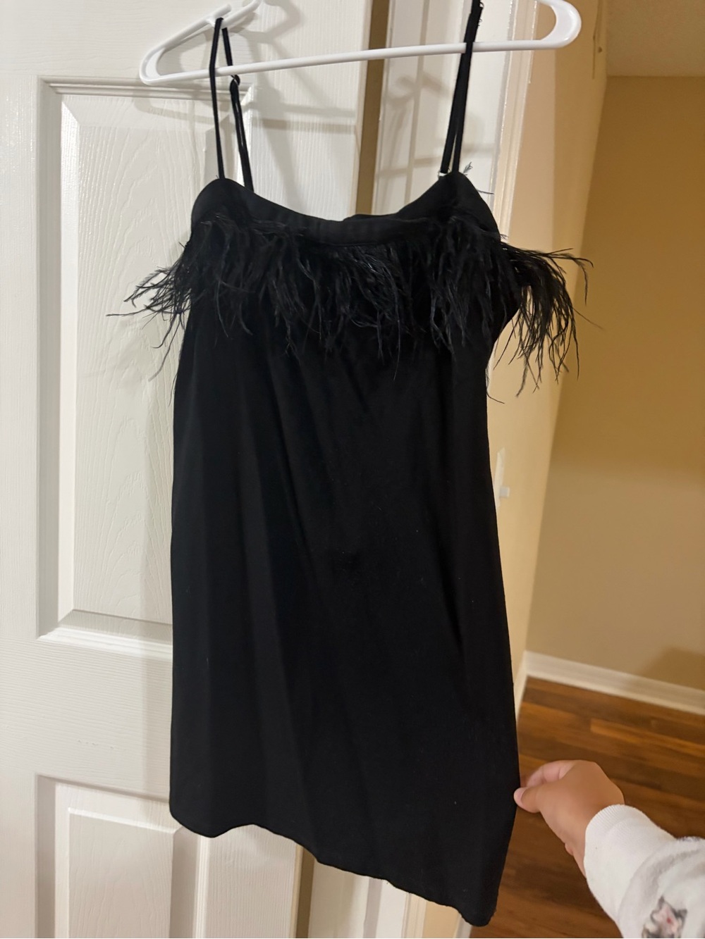 wild fable Black Strappy Mini Dress